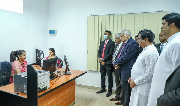 The initiation of accepting passports application through online system under the leadership of President Ranil Wickramasinghe in Homagama (2023-06-15)